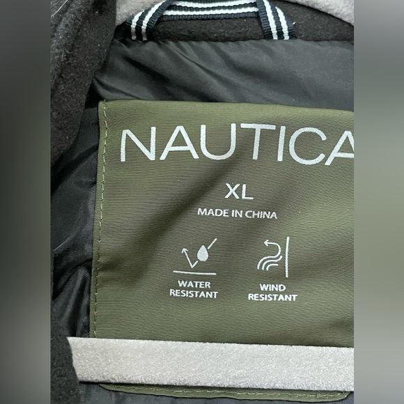 Nautica Men's Mixed Media Puffer - Fleece Lined - Men's XL - Picture 4 of 15